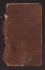 Cover of the James H. Mills notebook